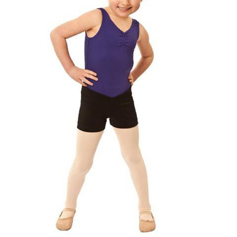 FreeNFond Girls Dance Shorts for Sports, Play Or Under Skirts, Pack of 6 Black - Image 5